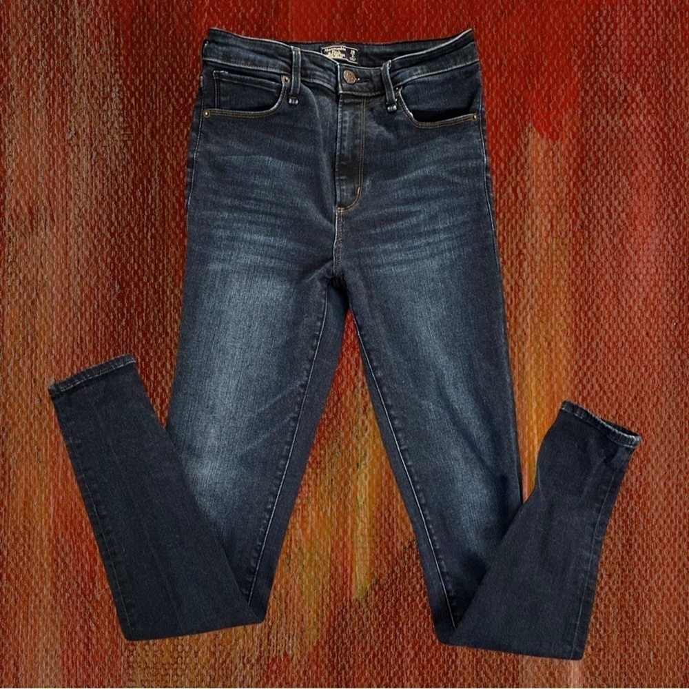 ABERCROMBIE & FITCH Women’s Simone High Rise Super Skinny